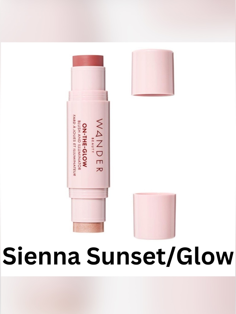 Wander Beauty On-The-Glow Blush & Illuminator — Soft Pink Duo
